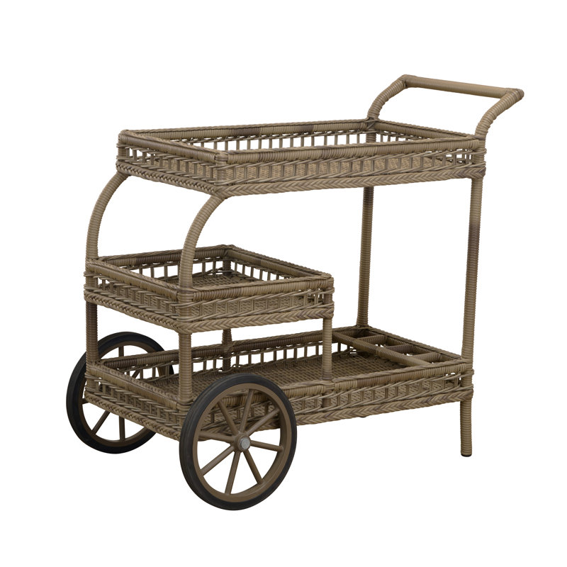 Chariot d'extérieur James - Antique, gris