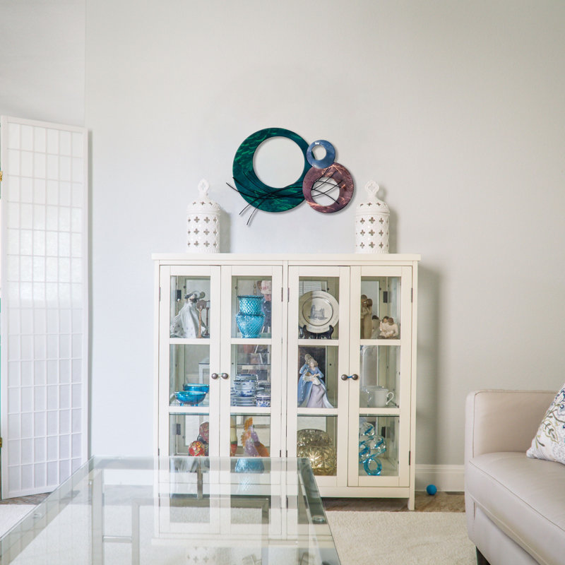 Essayez le décor en métal, Bleu sarcelle bonbon