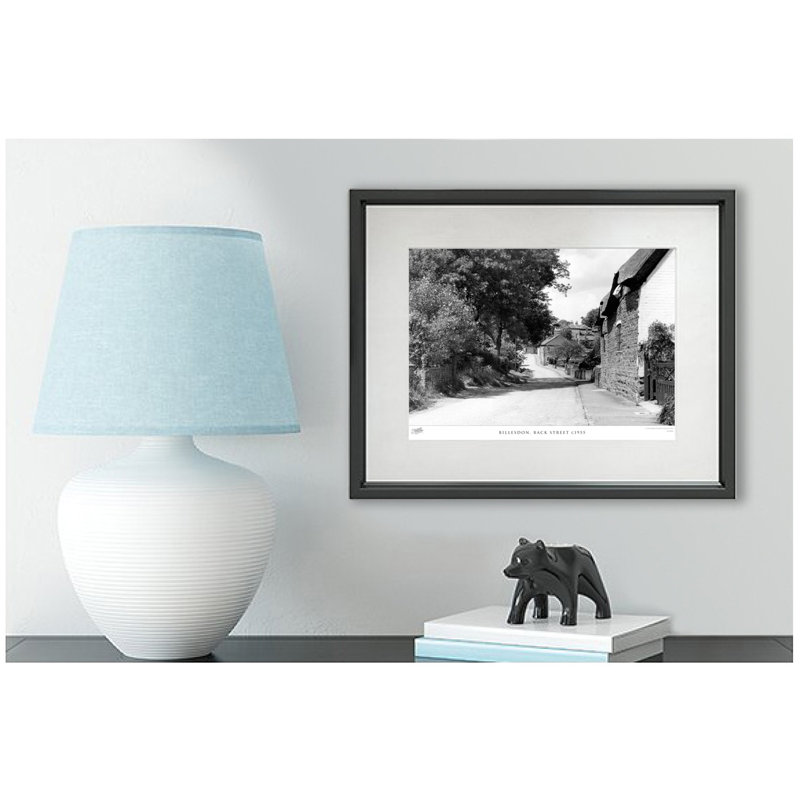 Billesdon, Back Street C1955 - Single Picture Frame Print, 31.5cm H x 38.8cm W x 2.3cm D