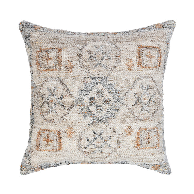 Coussin décoratif en tissu Lukens