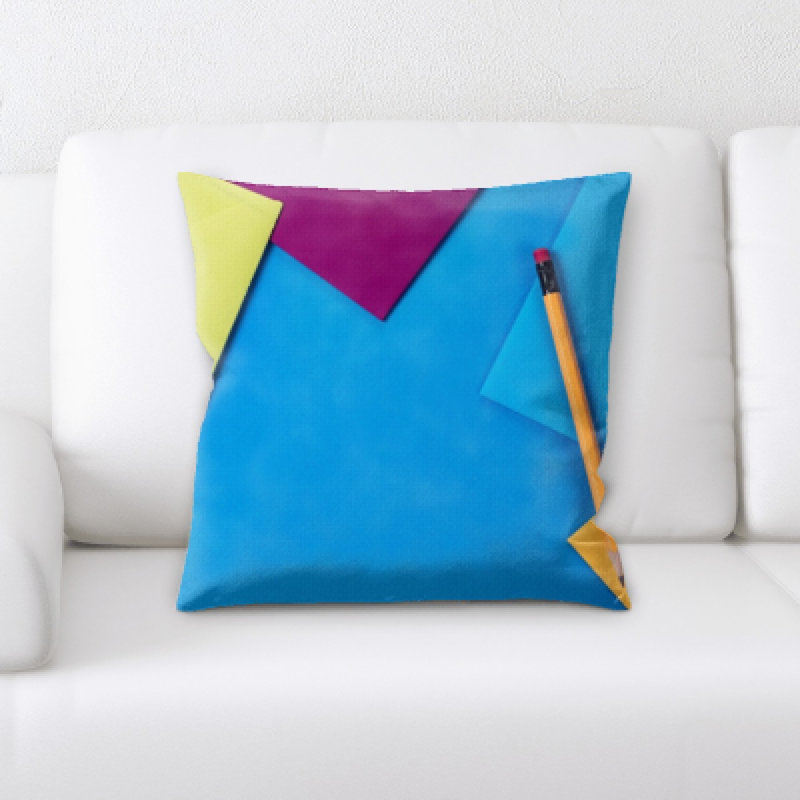 Microsuede Throw Pillow