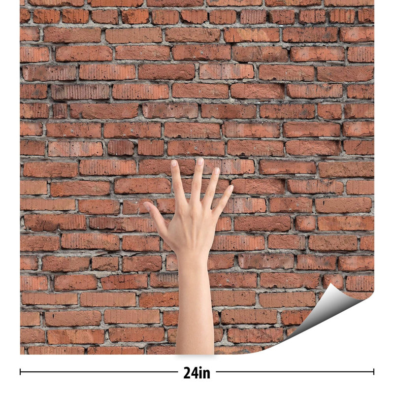 Papier peint, L 126 po x l 24 po