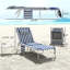 Chaise longue pliante, chaise de bronzage d'extérieur-1815337585