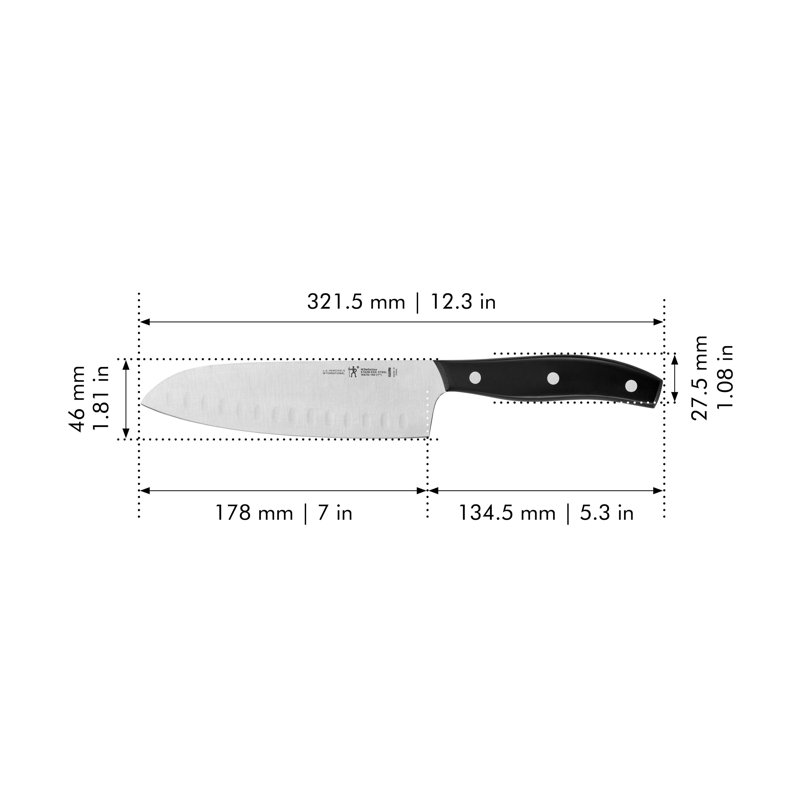 Définition 7 pouces Santoku