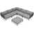 Gray Cushion/Black Frame selected