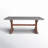 Fleur 7 - Person Wood Patio Dining Set with Rectangular Table