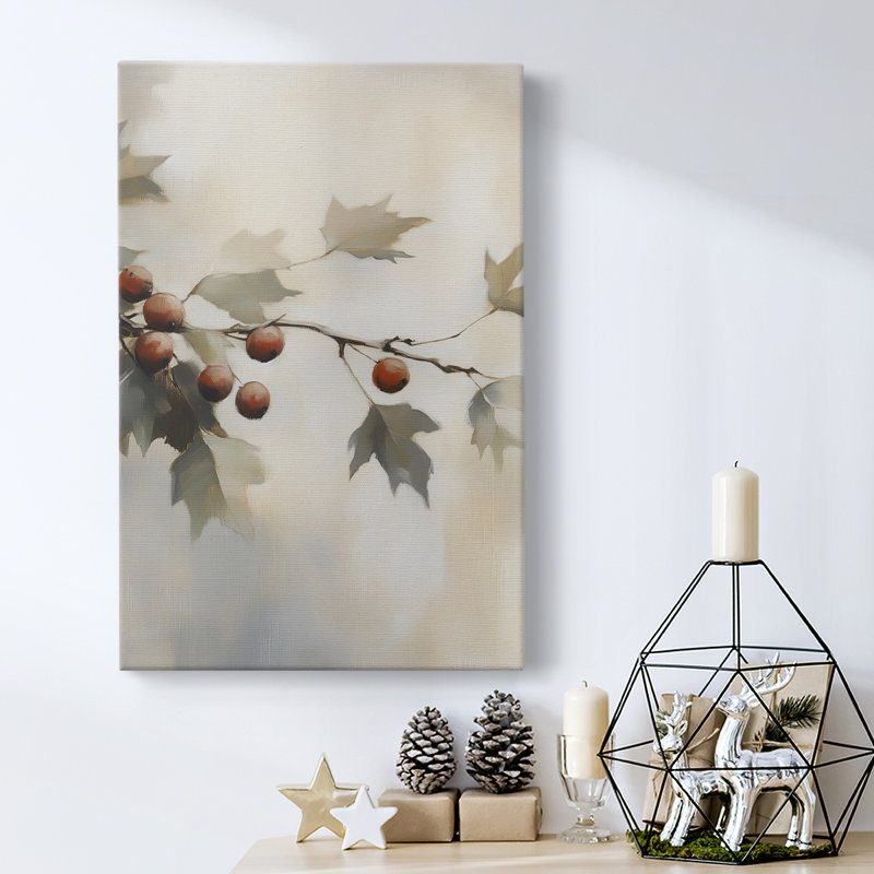 Art des Fêtes de Noël - Toile tendue avec châssis - Série 2-CCXCV III, H 48 po x l 32 po