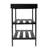 Babb Wood Shelves Storage Bench-389863037
