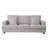Aloe 88" Deep Seat 3-Seater Sofa with Removable Washable Covers & 2 Toss Pillows-105268591