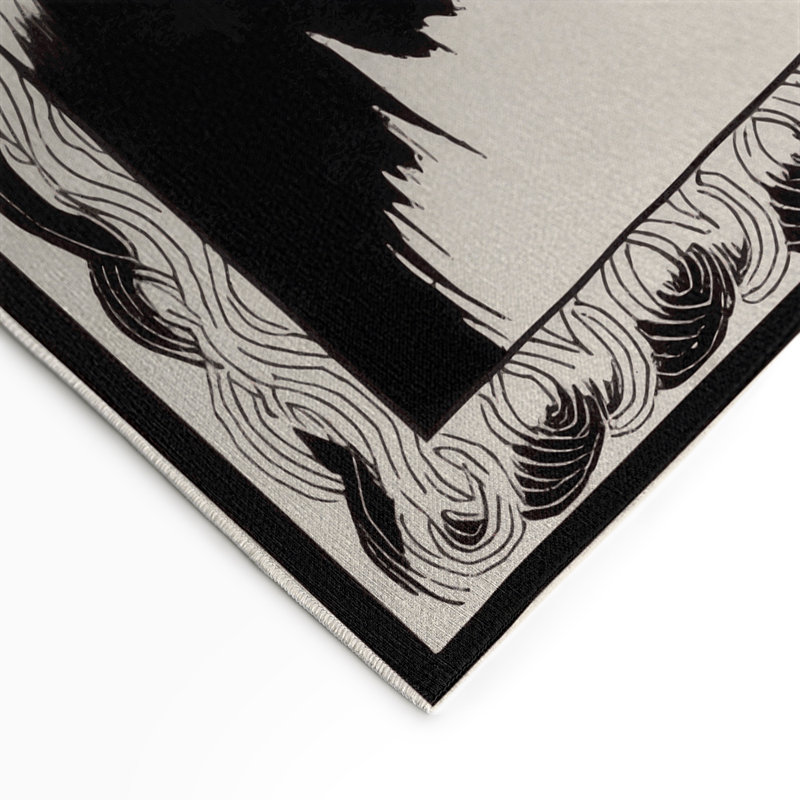 Tapis intérieur et extérieur Plum Whisper, Rectangle 1 pi 6 po x 2 pi 6 po