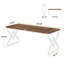 Ramapo Metal Base Computer Desk-2018939375