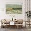 «Rustic Countryside Tranquil Marshland», pastel vert doux, roseaux, paysage, très grande impression sur toile, art mural-108480943-108480938-111666146