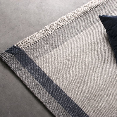 Marren Striped Hand Woven Area Rug
