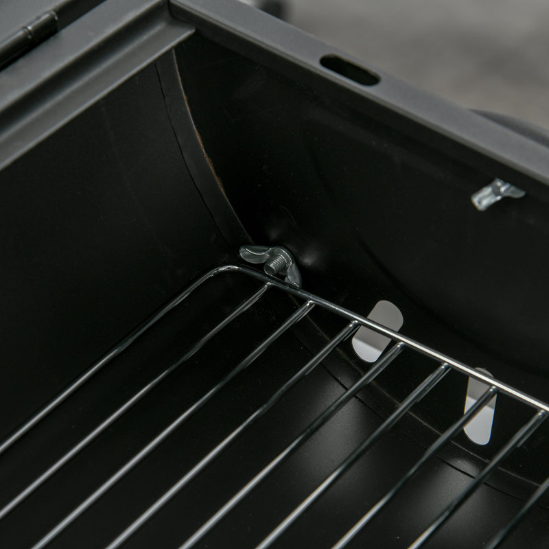 10.5" Outsunny Portable Charcoal Grill
