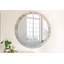 Huldar Glass Flat Wall Mirror