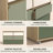 Bustillo Modern Contemporary 47.01'' W 6 Drawer Dresser