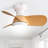 Corabelle 23" 3-Blade Modern Flush Mount Ceiling Fan with Remote Control and Light Kit Included-1776631202