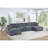 Modern Sofa Contemporary 6Pc Modular Sectional Set Corduroy Couch LAF  RAF Chairs 2X Armless Chairs 2X Ottomans Living Room Furniture-106027598