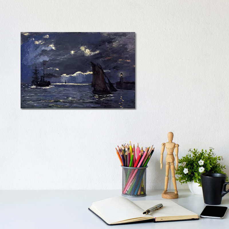 Reproduction d'art sur toile tendue, H 8 po x l 12 po x P 0,75 po