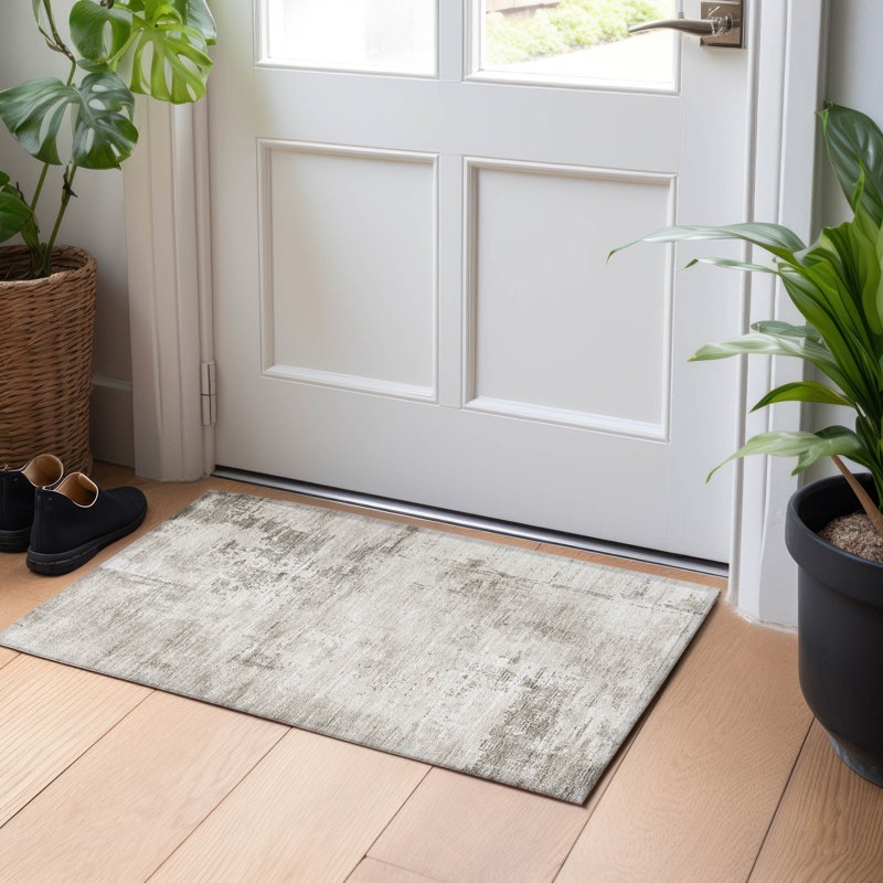  Machine Washable Indoor/Outdoor Chayden ACN1062 Rug, Rectangle 1'8" x 2'6"