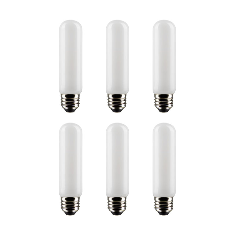8 watts (équivalent à 65 watts), DEL T10, ampoule à intensité variable, blanc chaud E26 / culot moyen (standard), 3000 K