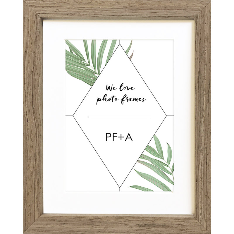 Iksu Antique White Floral Mango Wood Photo Frame, 10.16cm x 15.24cm