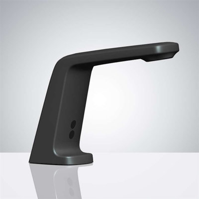 Chicago Commercial Hands-Free Touchless Automatic Matte Black Sensor Faucet with Infrared Motion Technology