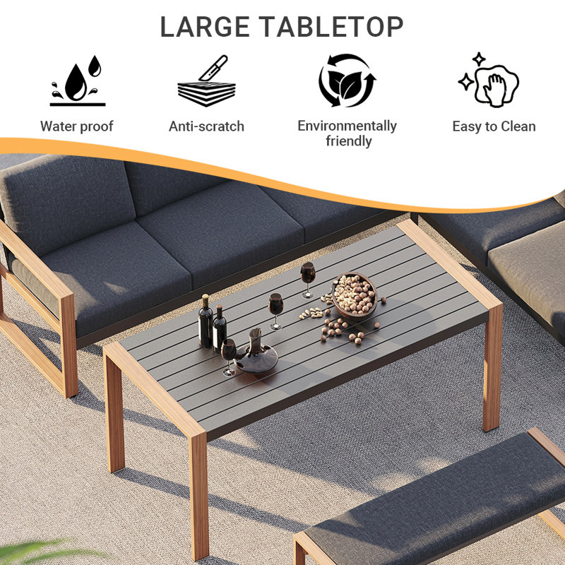 All Steel Dining Table