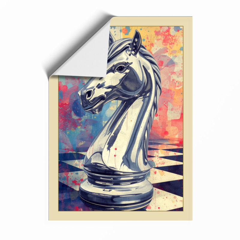 Knight In Motion Eclectic - Print, Unframed, A1 - 84.1 x 59.4 cm