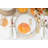 Pumpkins Salad Plate - Orange Small Pumpkin