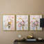 Floral Study  Series  CXIII  -Set Of 3 Framed Giclee Prints -Ready to Hang-1929051846-1929051855