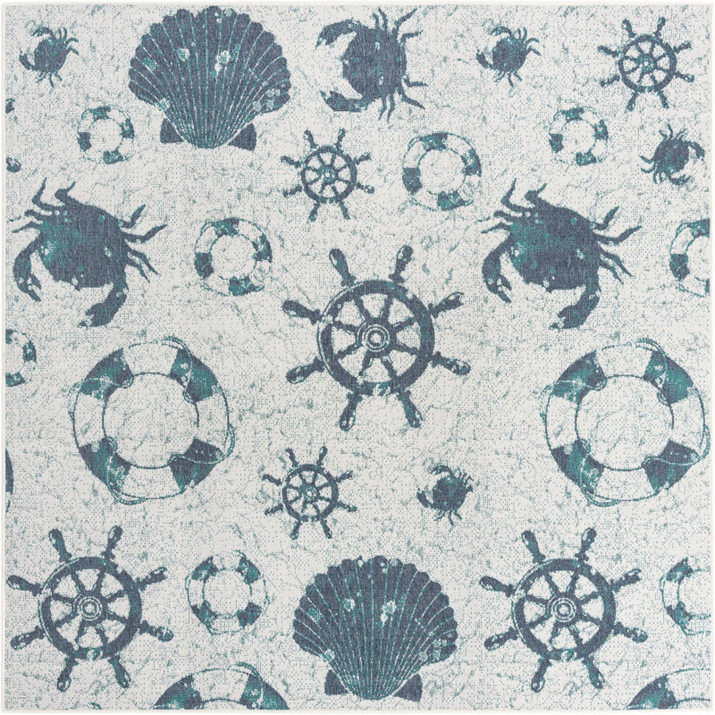 Bertrand Indoor / Outdoor Rug, Square 7'10"