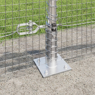 50 cm H x 1000 cm W Steel Fencing Kits Fencing