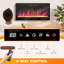 Belfry Heating 91.4cm W Black Electric Fireplace