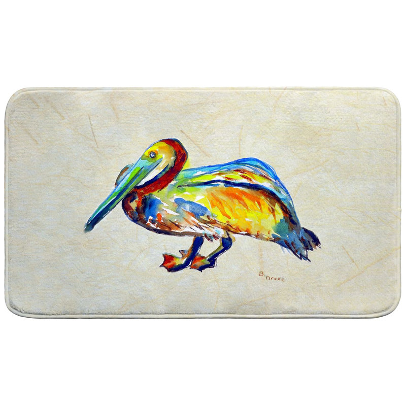 Tapis de bain Gertrude, Simple - L 18 po x l 30 po