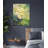 Le Beau Giclee by AFD Home 11158399 Floral Fusion Gallery Wrap, 36-Inch by 48-Inch