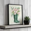 «Tulips in Rainboots 1» par Sara Baker, reproduction d'art-1013462168-1013462179-1013462191