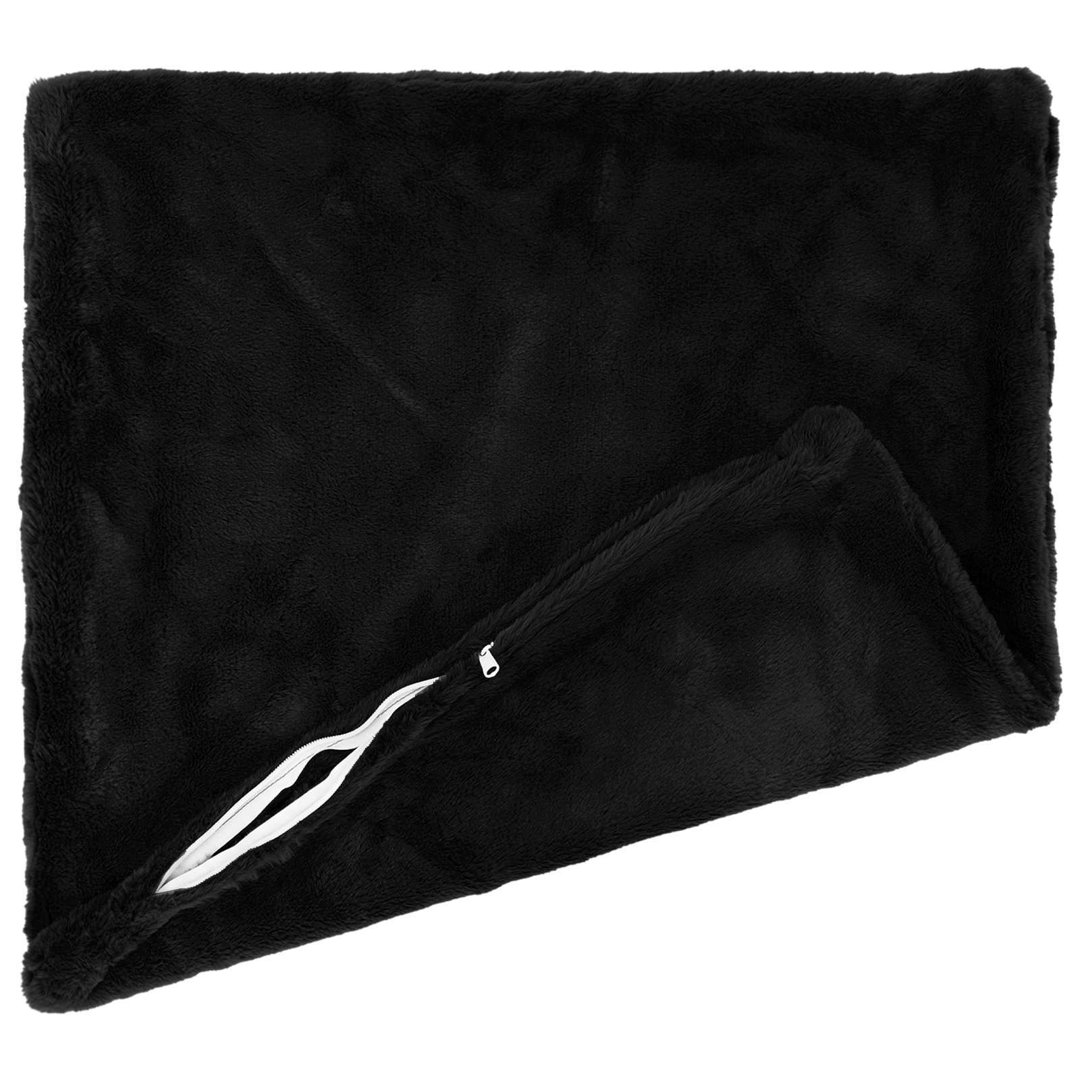 VIDAXL - Cushion Cover - 45 x 45 cm - Black - 6 Pack - Image 2