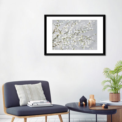 " White Blossoms " Print
