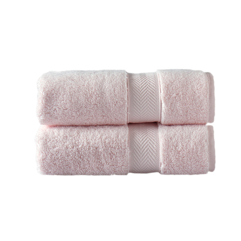 Débarbouillette 100% coton Colton, Rose