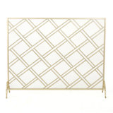 Bachar Iron Fireplace Screen