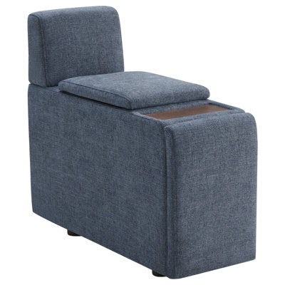 Winfree Storage Sofa Console With Cup Holders