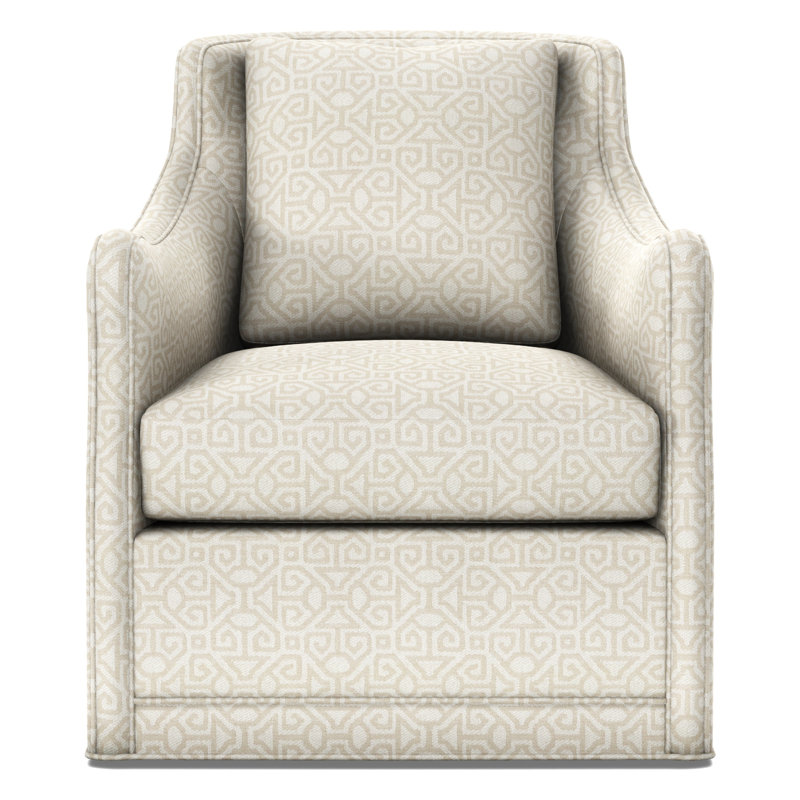 Arcadia Swivel Glider, Brammer Ivory