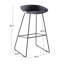 Tabouret de bar en polypropylène et métal OSLO
