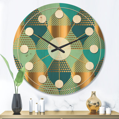 Solid Wood Wall Clock
