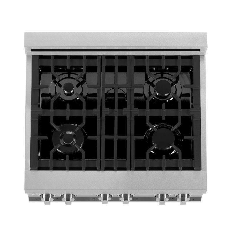 ZLINE 30" Legacy Dual Fuel Range, Satin Stainless Steel