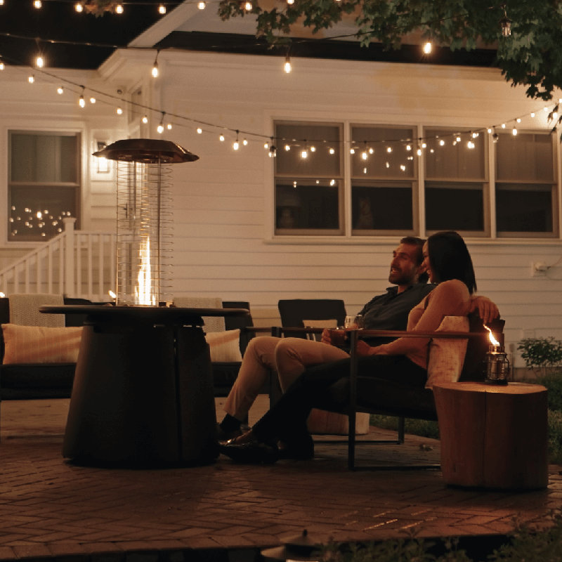 Tiki Stainless Steel Propane Patio Heater, 32.4"