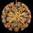 Fredrick Ramond Maya Medium 12-Light Glass Blossom Chandelier-122467665-122467667-122467670
