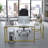 Arlie L-Shaped Metal Base Computer Desk-852620844-852620835