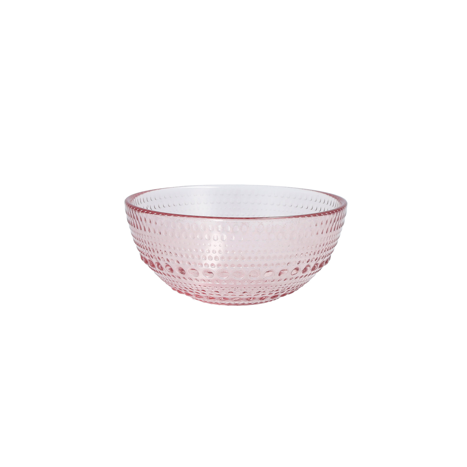 Fortessa Jupiter Vintage Glassware All Purpose Bowl, Pink